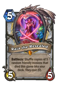 Raza the Resealed