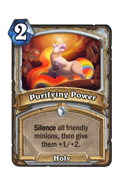 Purifying Power