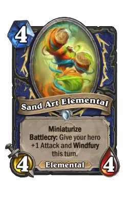 Sand Art Elemental