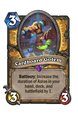 Cardboard Golem