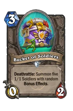 Bucket of Soldiers