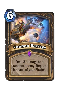 Cannon Barrage