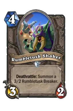 Rumbletusk Shaker