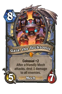 Gaia, the Techtonic