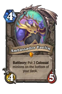 Ambassador Faelin