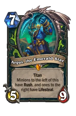 Argus, the Emerald Star