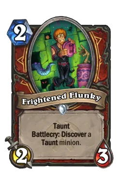 Frightened Flunky