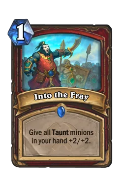 Into the Fray
