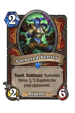 Cornered Sentry