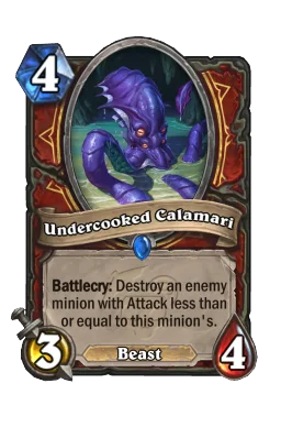 Undercooked Calamari