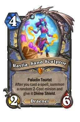 Raylla, Sand Sculptor