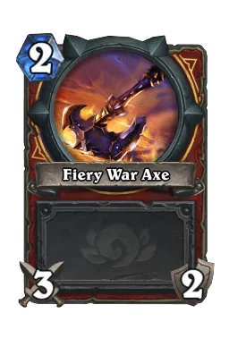Fiery War Axe