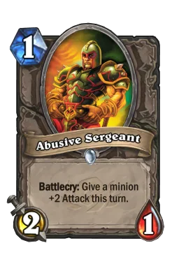 Abusive Sergeant