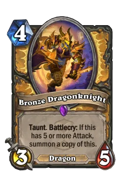 Bronze Dragonknight