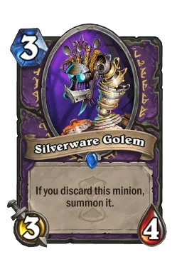 Silverware Golem