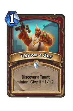 I Know a Guy