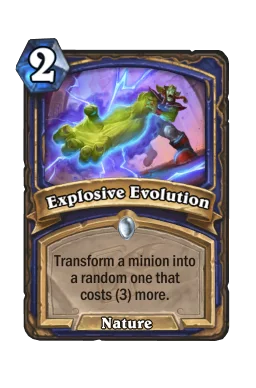Explosive Evolution