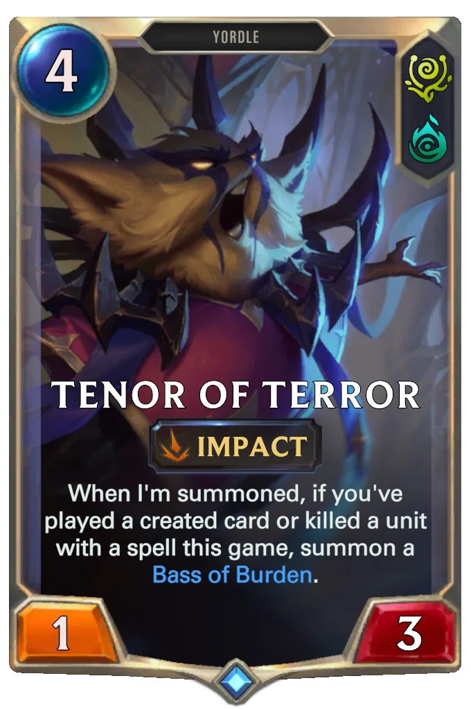 Tenor of Terror