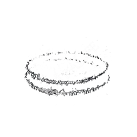 White Cipher Ring