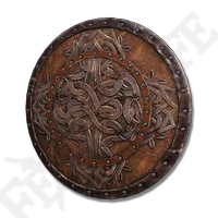 Large Leather Shield