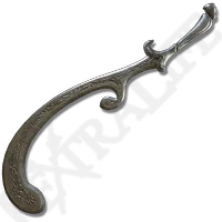 Flowing Curved Sword
