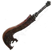 Serpent-god's Curved Sword