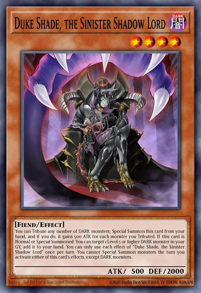 Duke Shade, the Sinister Shadow Lord