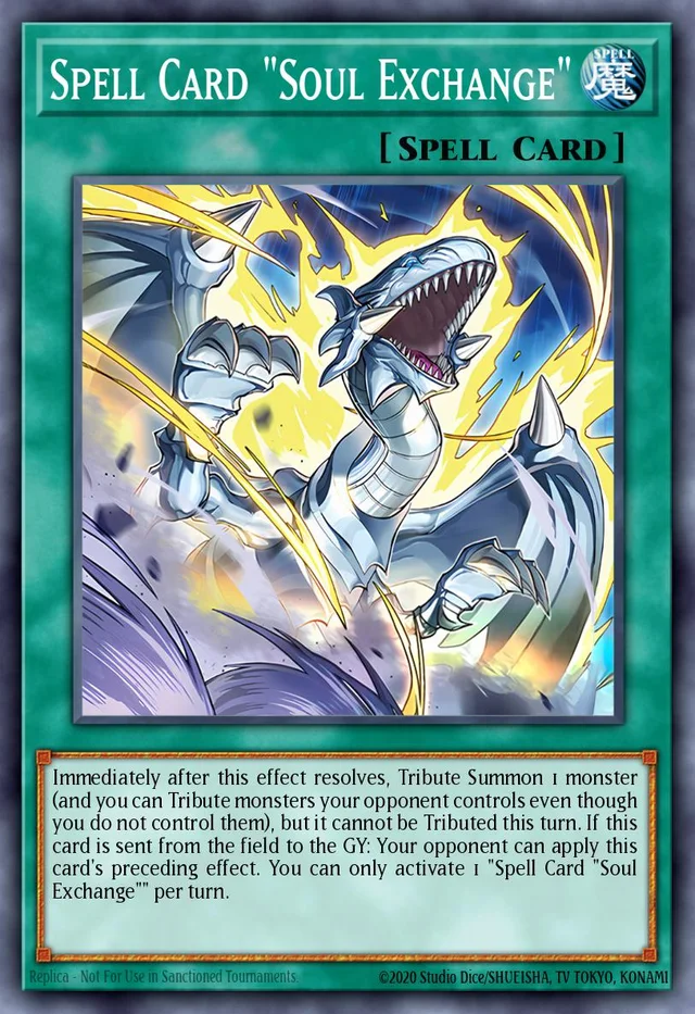Spell Card "Soul Exchange"