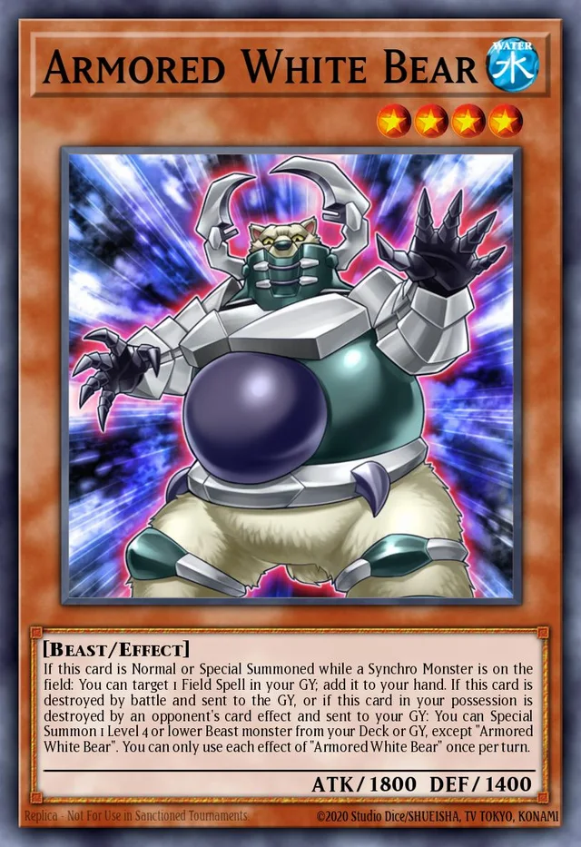 Armored White Bear