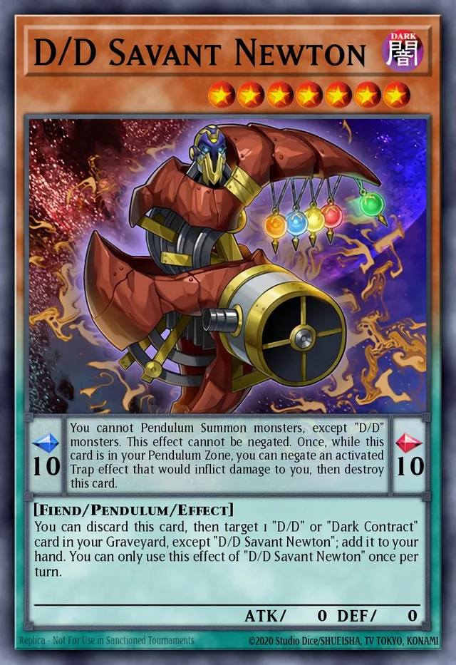 D/D Savant Newton