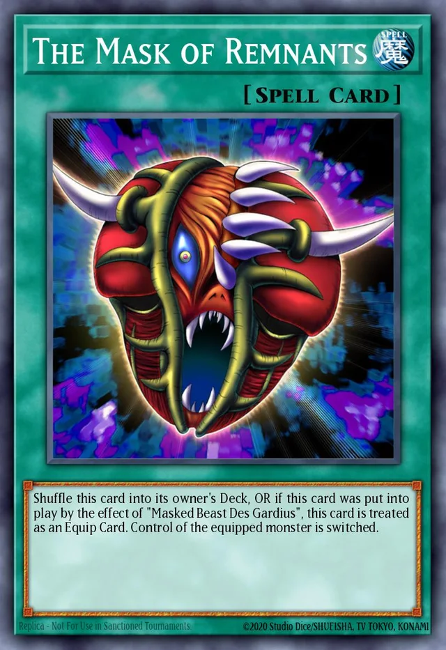 The Mask of Remnants