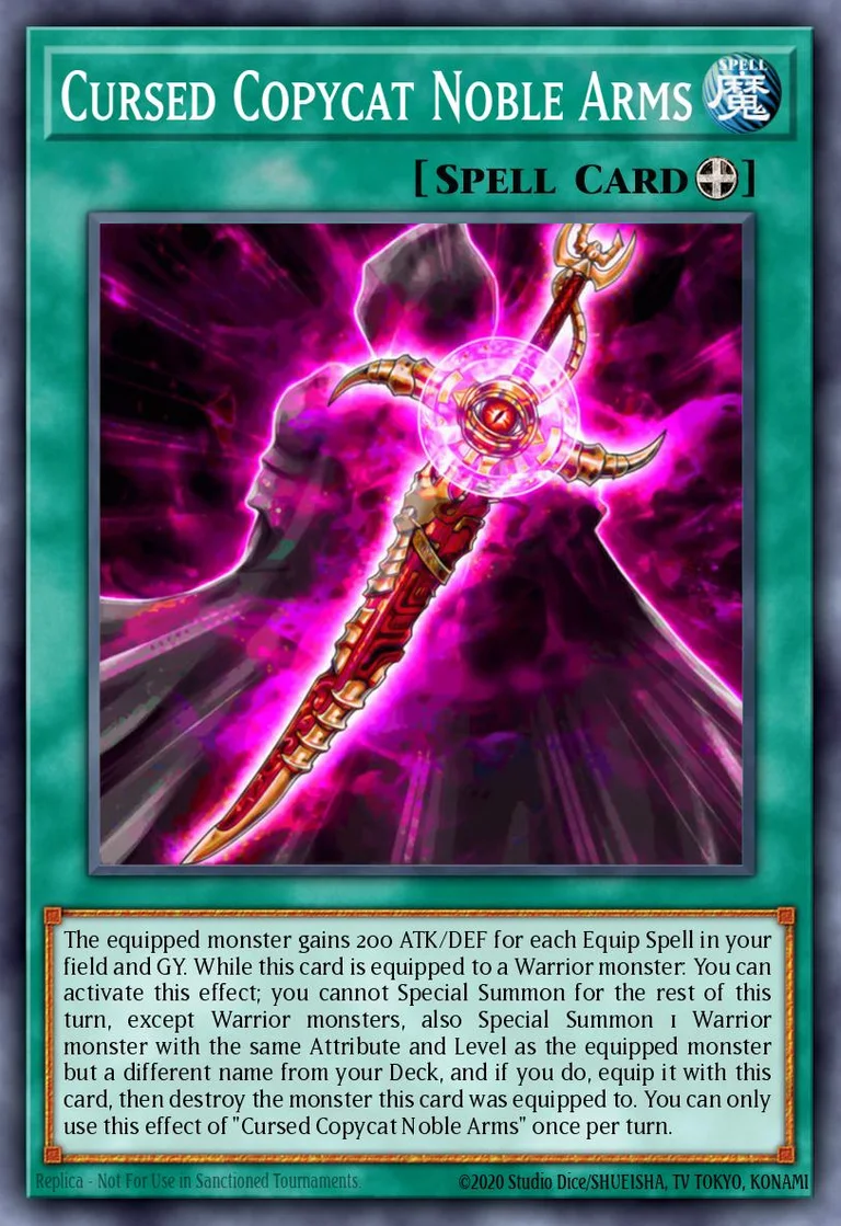 Cursed Copycat Noble Arms