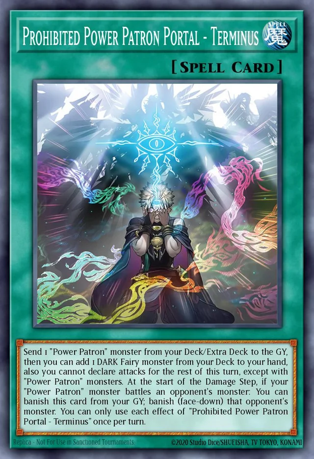 Prohibited Power Patron Portal - Terminus