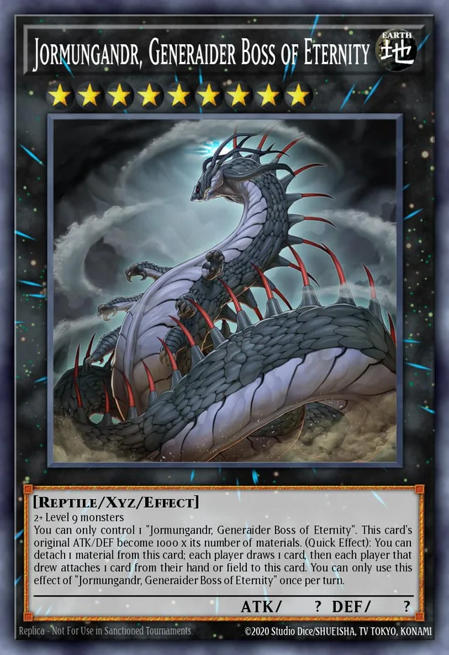 Jormungandr, Generaider Boss of Eternity