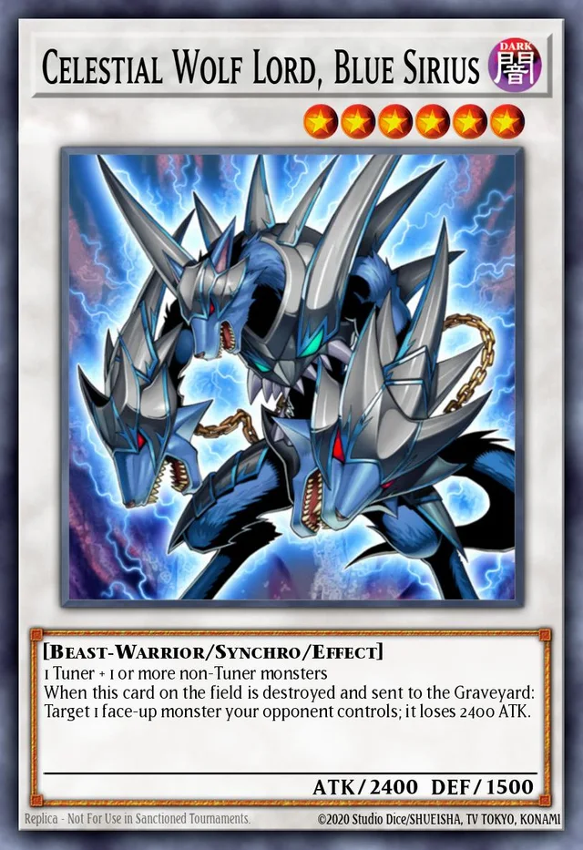 Celestial Wolf Lord, Blue Sirius