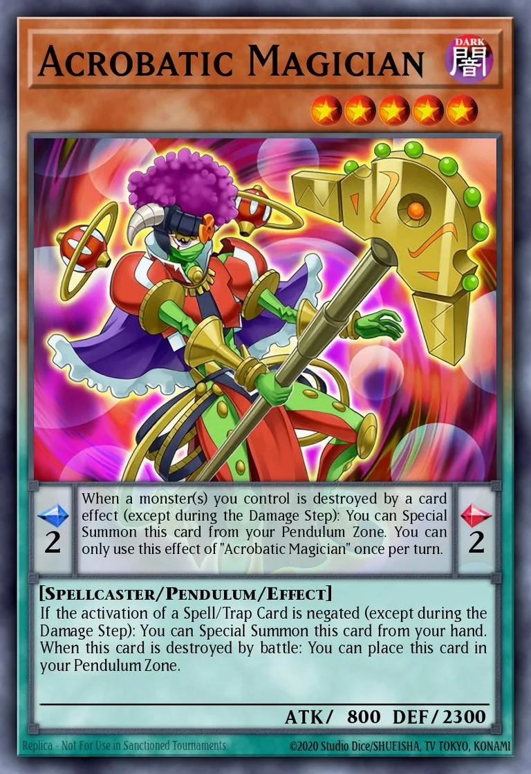 Acrobatic Magician