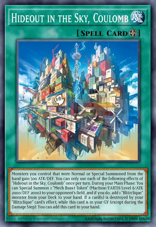 Hideout in the Sky, Coulomb
