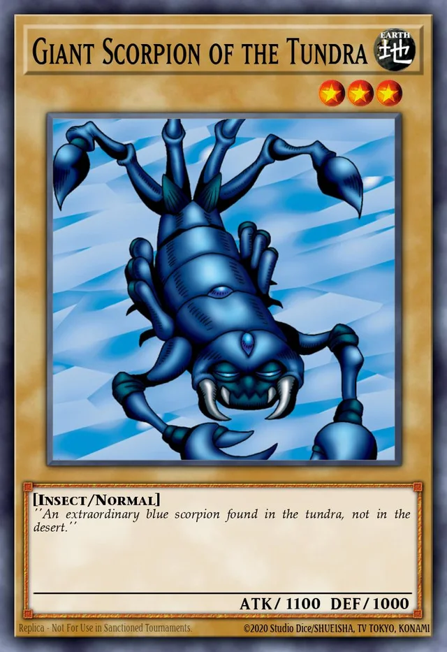 Giant Scorpion of the Tundra