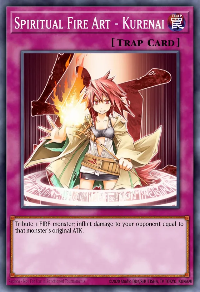 Spiritual Fire Art - Kurenai