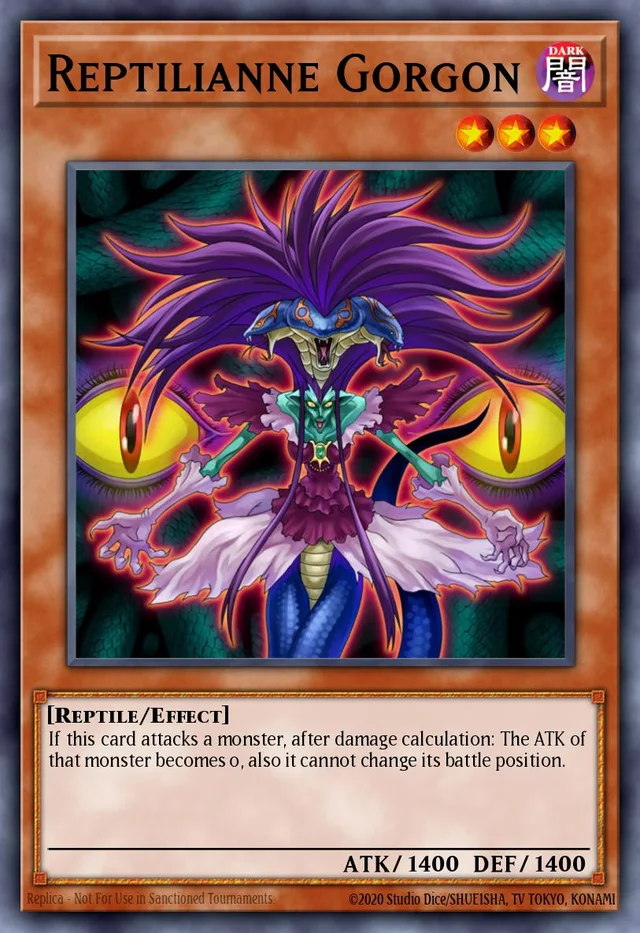 Reptilianne Gorgon