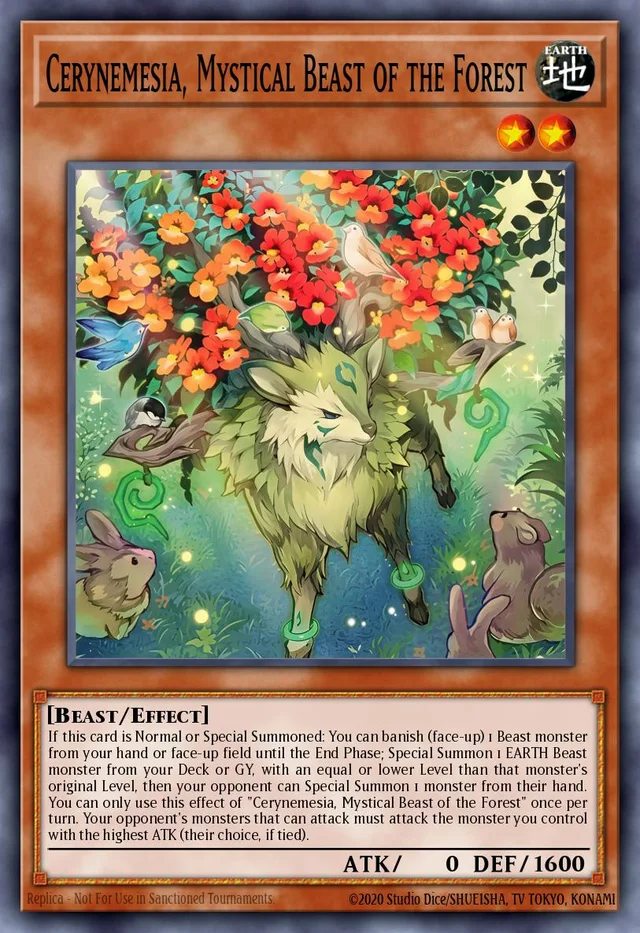 Cerynemesia, Mystical Beast of the Forest