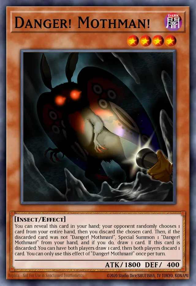Danger! Mothman!