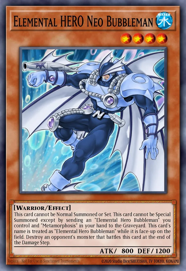 Elemental HERO Neo Bubbleman