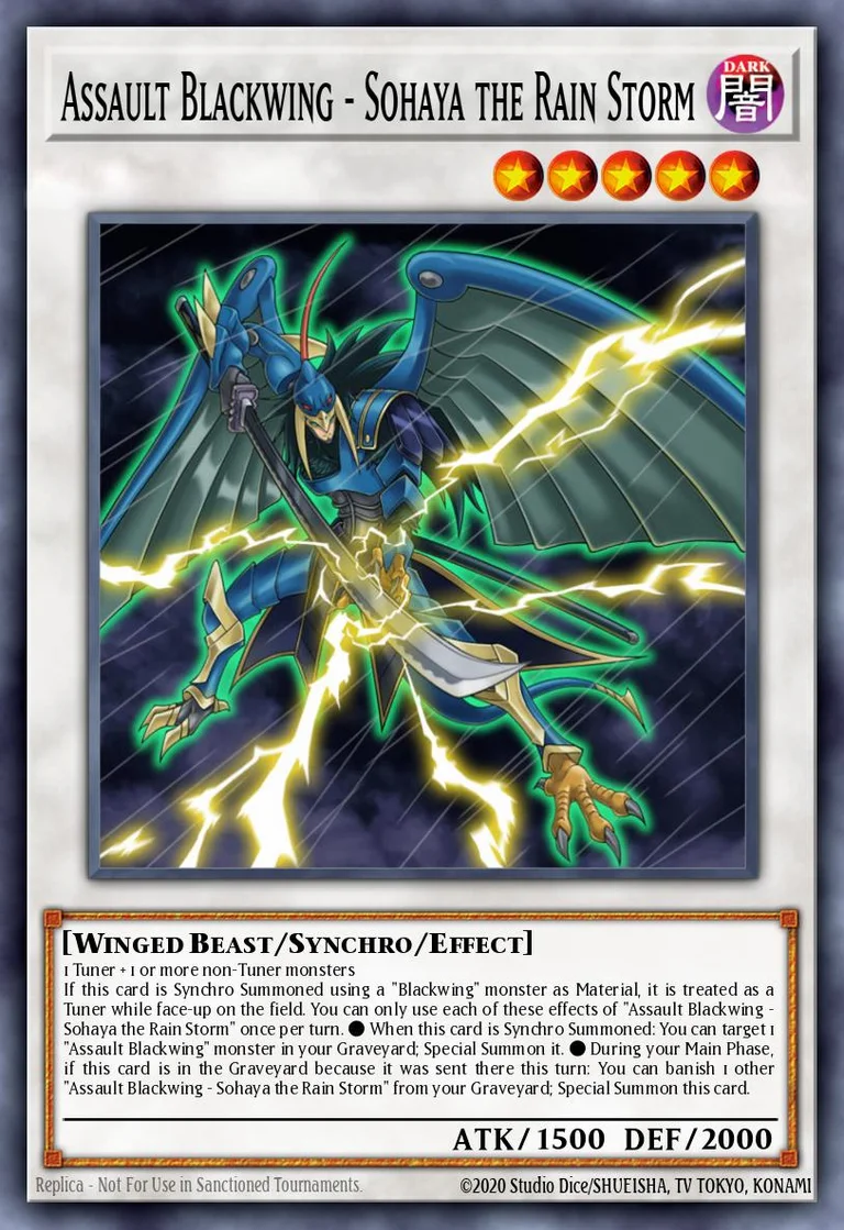 Assault Blackwing - Sohaya the Rain Storm