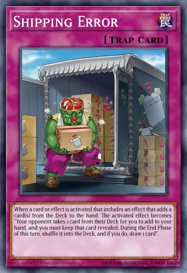Shipping Error