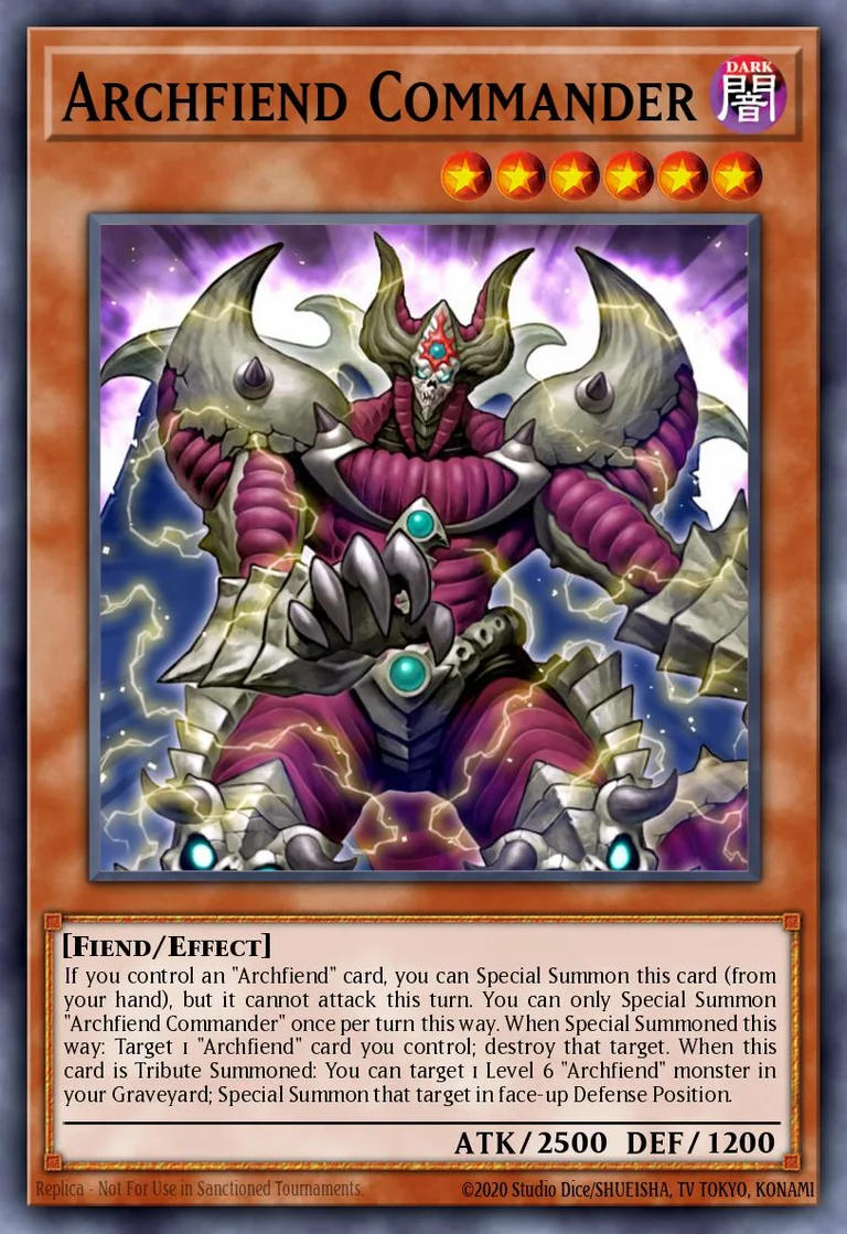 Archfiend Commander