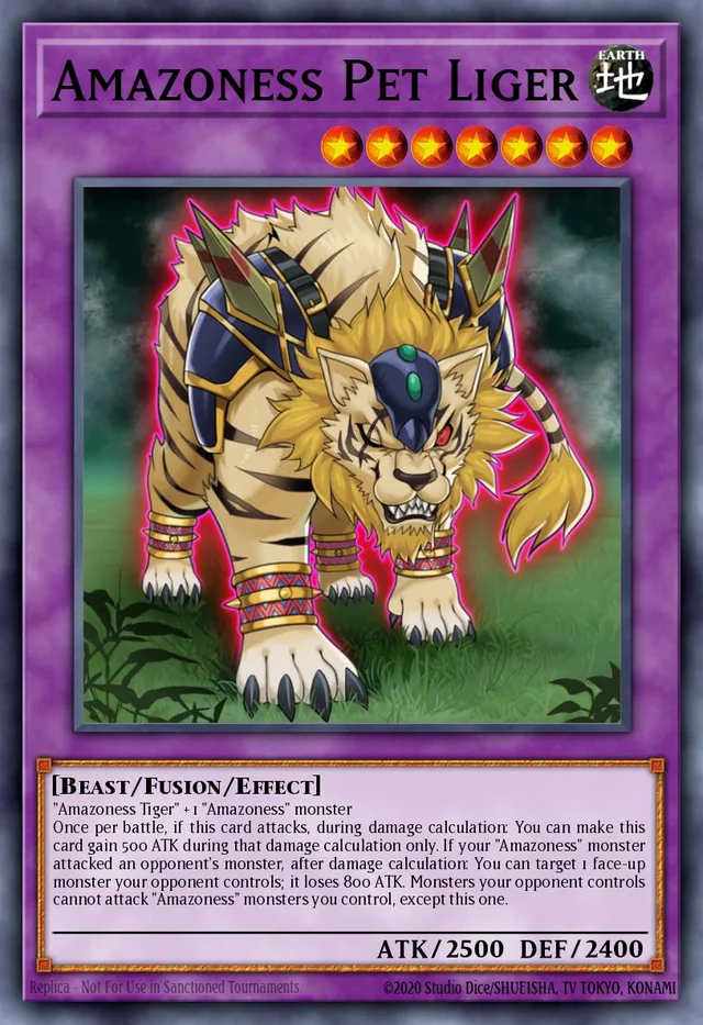 Amazoness Pet Liger
