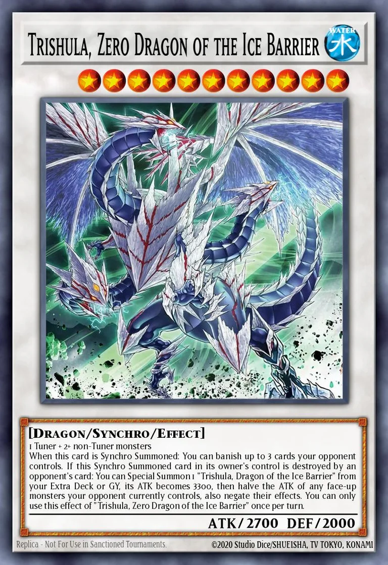 Trishula, Zero Dragon of the Ice Barrier