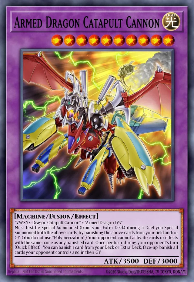 Armed Dragon Catapult Cannon