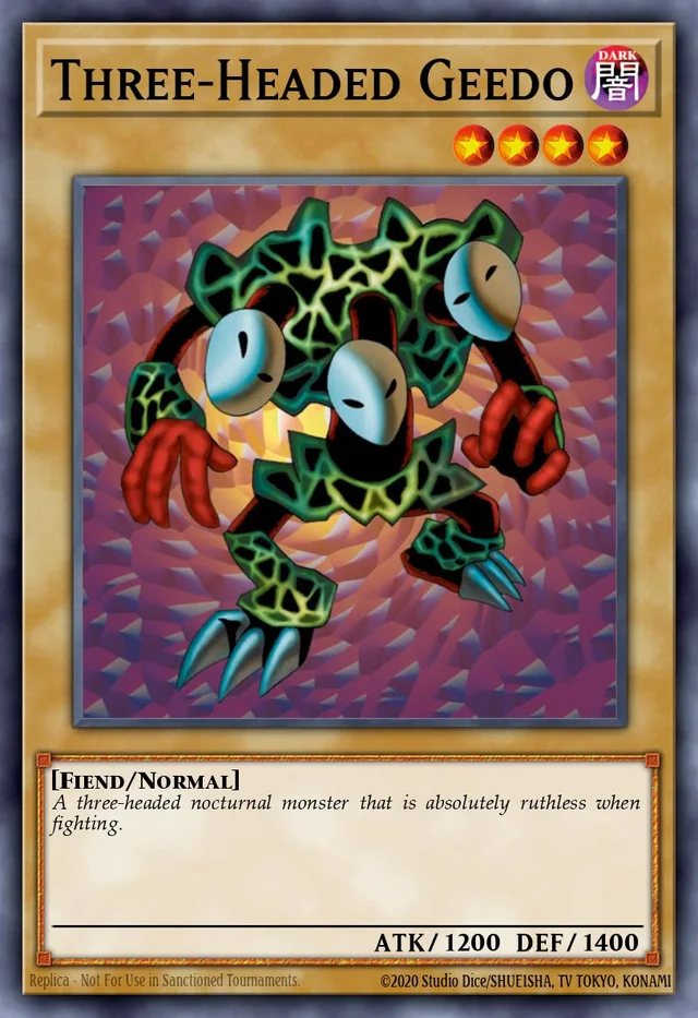 Three-Headed Geedo